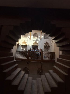 Die Burg Jabrin in Oman
