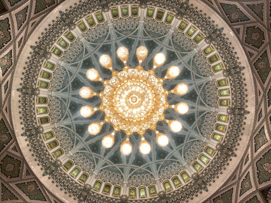 Die Große Sultan-Qabus-Moschee in Maskat