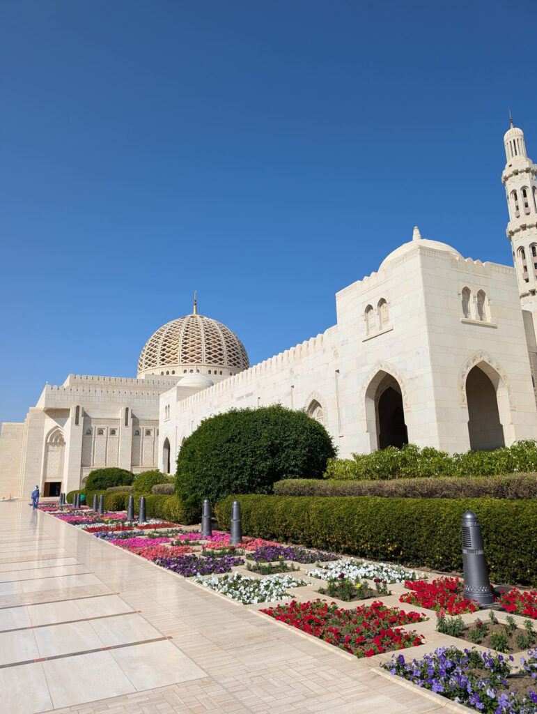 Die Große Sultan-Qabus-Moschee in Maskat