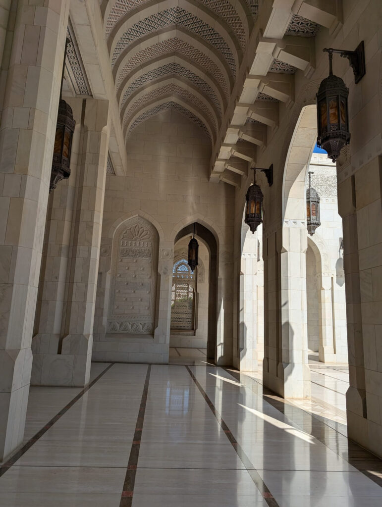 Die Große Sultan-Qabus-Moschee in Maskat