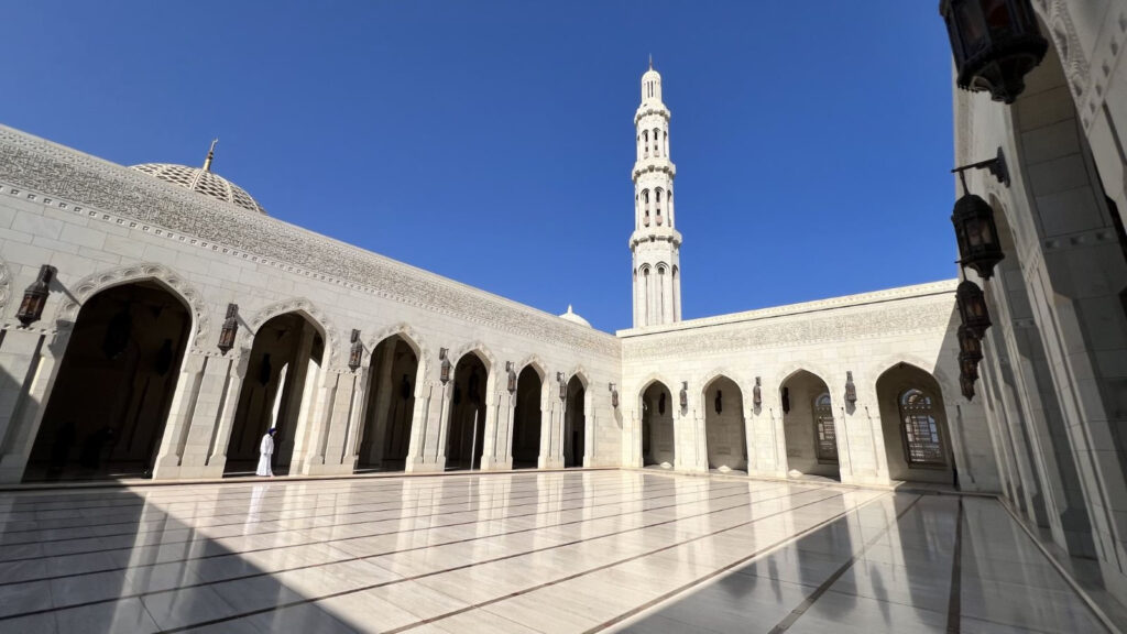 Die Große Sultan-Qabus-Moschee in Maskat