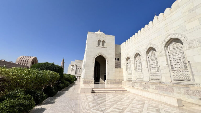 Die Große Sultan-Qabus-Moschee in Maskat