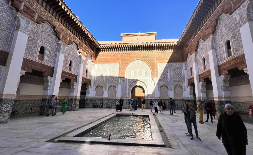 Innenhof der Madrasa Ben Youssef
